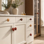 Cargar imagen en el visor de la Galería, Handcrafted Wooden Fruit Cabinet Hardware