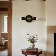 Pyralis Cone Art Deco Wall Sconce – Modern Metal Vanity Light, Vertical or Horizontal Mount