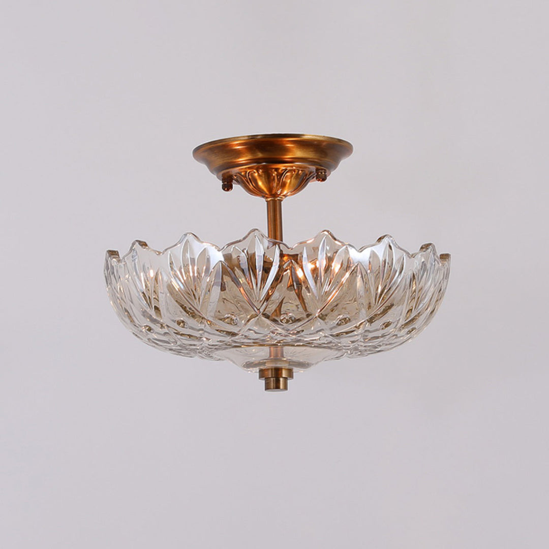 Alaina Glas-Deckenlampe