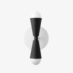 Cargar imagen en el visor de la Galería, Pyralis Cone Linear Statement Wall Sconce - Modern Two Light Fixture
