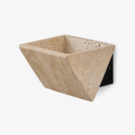 Bild in Gallery-Viewer laden, Product Image - Unlit Travertine Wall Sconce