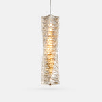 Bild in Gallery-Viewer laden, Sculptural Crystal Column LED Pendant Light
