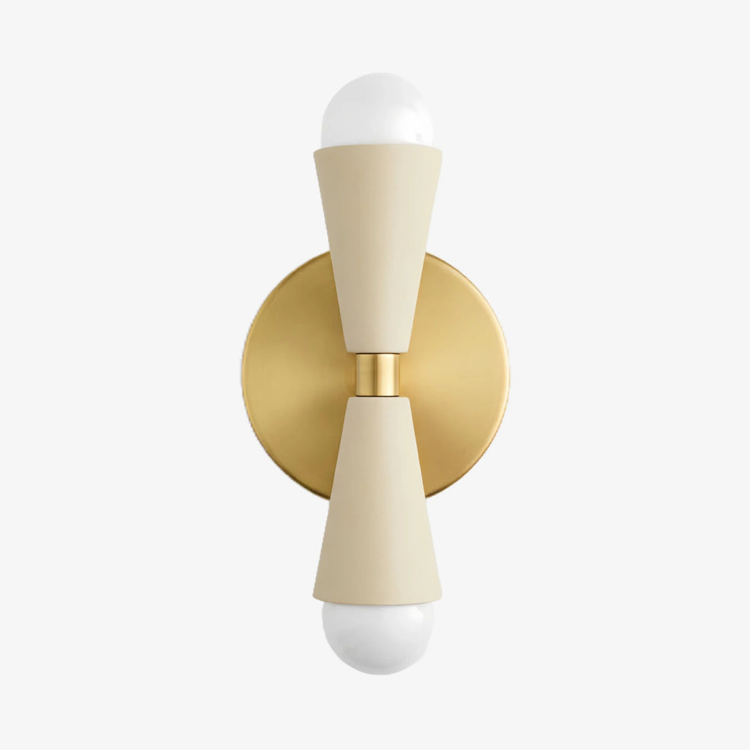 Pyralis Cone Linear Statement Wall Sconce - Modern Two Light Fixture