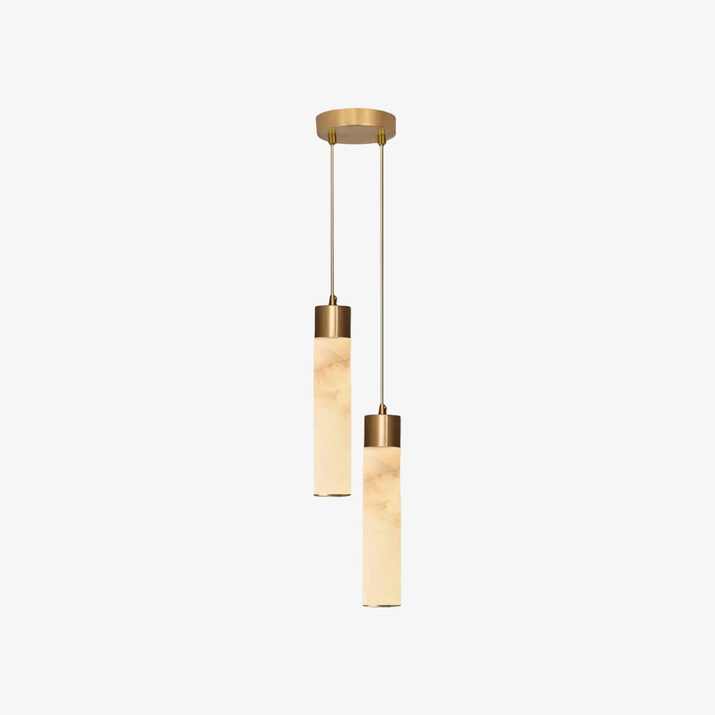 Suspension cylindrique minimaliste Solaryx - Lampe de style moderne pour cuisine ou salle à manger