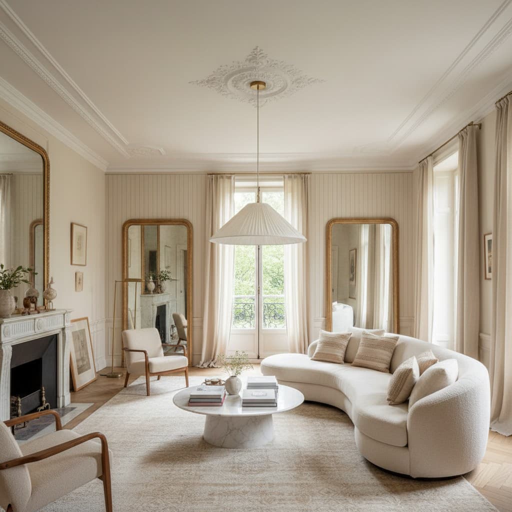 Blossine geschichtete Leinenpendelleuchte – Sanftes Umgebungslicht für Wohnzimmer und Eingänge