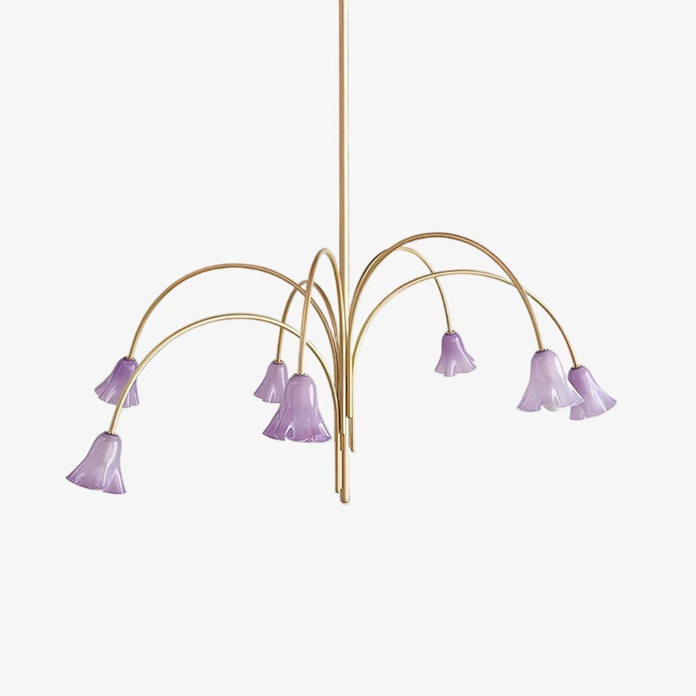 Bellina Modern Blooming Flower Chandelier – Soft Ambient Lighting for Contemporary Spaces