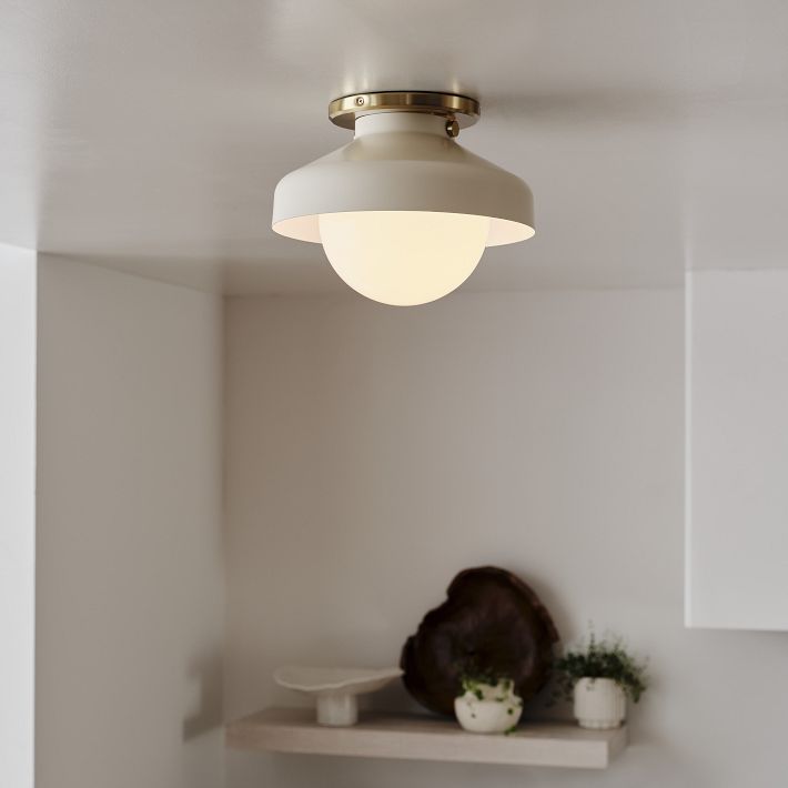 Lámpara de techo empotrada moderna Hanton: luminaria minimalista de metal para el hogar
