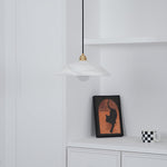 Load image into Gallery viewer, Natural Stone Plug-In Swag Pendant Light