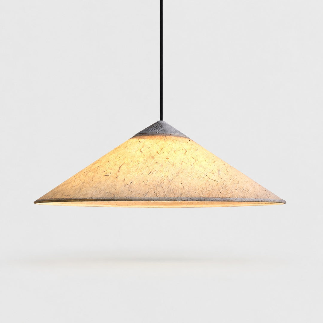 Washi Paper Wabi-Sabi Dining Pendant Light