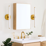 Load image into Gallery viewer, Voro Modern Led Sconce – Elegant Light Rods Design For Bathroom
