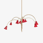 Bild in der Galerieansicht laden, Bellina Modern Blooming Flower Chandelier – Soft Ambient Lighting for Contemporary Spaces
