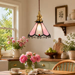 Bild in Gallery-Viewer laden, Multicolor Stained Glass Pendant Light