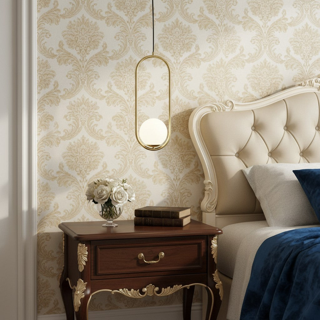 Suspension Moderne Halozen - Lampe Suspendue Décorative au Profil Ovale Doux pour Salon