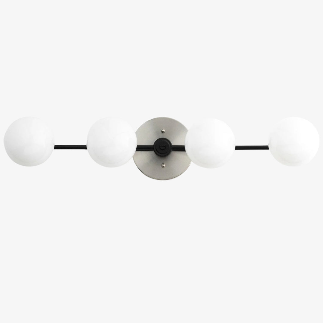 Glorica Glass Long Vanity Light - Modern Minimalist Wall Sconce Design