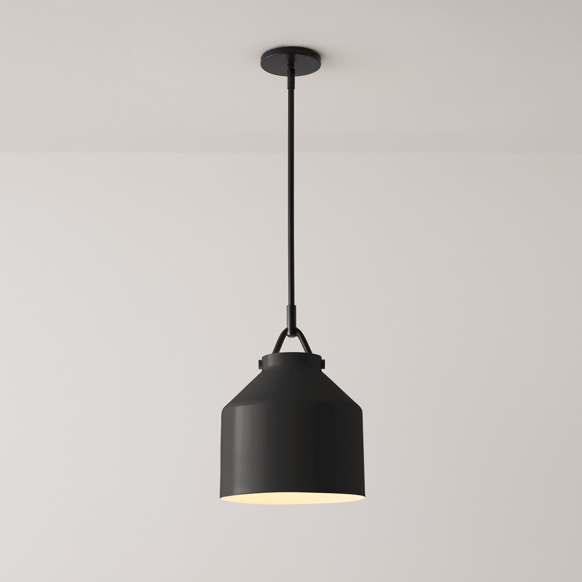 Hanton Nordic Metal Morandi Metal Pendant Light — Nordic Minimalist Fixture