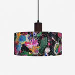 Bild in Gallery-Viewer laden, Fabric drum pendant light 26