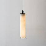 Charger l'image dans la visionneuse de galerie, Lampe suspendue tube en albâtre Calder