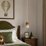 Bild in Gallery-Viewer laden, Giraffe pendant light kids room