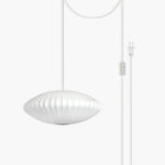 Bild in Gallery-Viewer laden, White Geometric Wire Swag Pendant Light