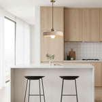 Load image into Gallery viewer, Alagusmo Minimalist Travertine Pendant Light