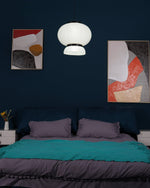 Load image into Gallery viewer, Rounded Layered Paper Plug-In Pendant