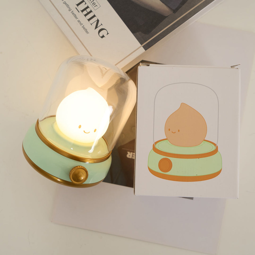 Luz nocturna pequeña LED con forma de llama