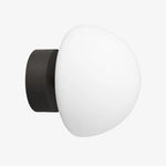 Cargar imagen en el visor de la Galería, Modern Half-Moon Glass Wall Lamp