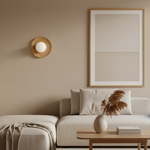 Load image into Gallery viewer, Nordic Minimalist Natural Wood LED Wall Light