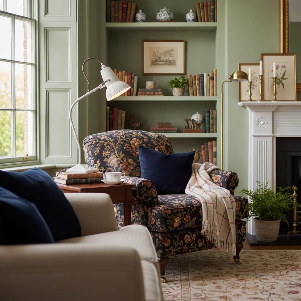 Lampe de table mini Modryx – Base pyramide design classique héritage pour la maison