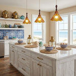 Bild in Gallery-Viewer laden, Colorful Decorative Glass Plug-In Swag Pendant