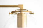 Load image into Gallery viewer, Glorica Glass 3 Shade Globe Vanity Light - Soft Bathroom Light Fixture

