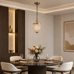 Bild in Gallery-Viewer laden, Faceted Crystal Cylinder Pendant Light