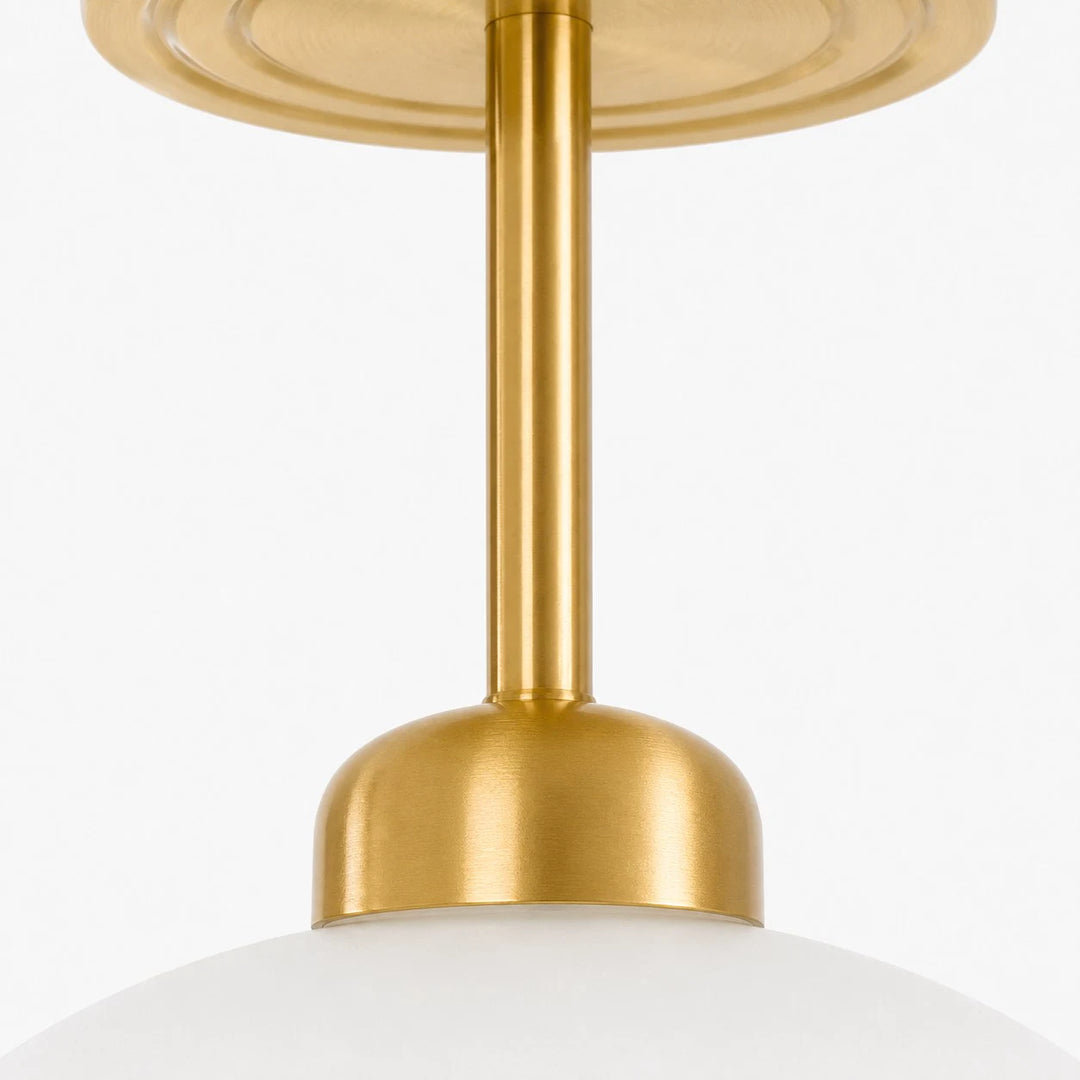 Extended stem and shade holder detail