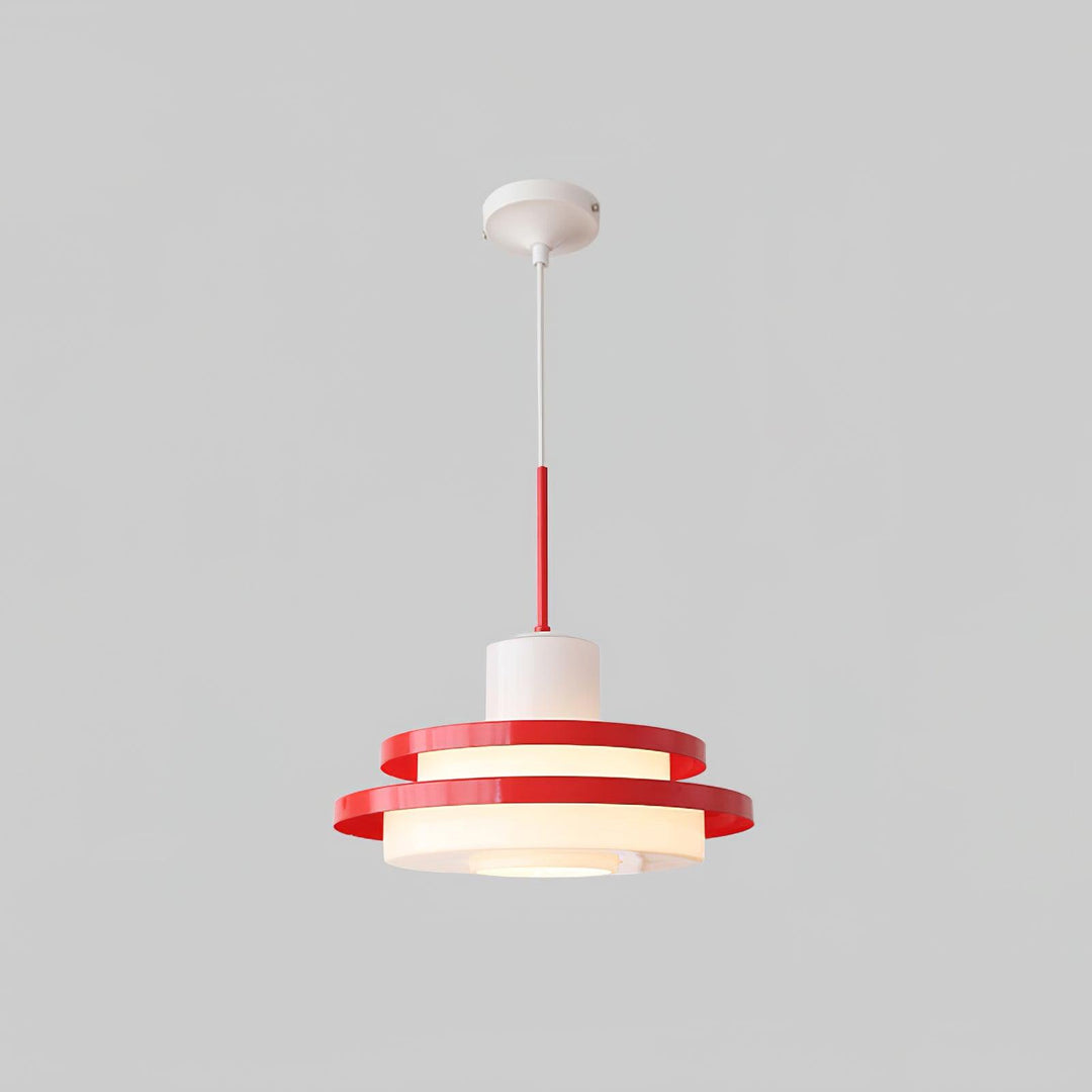 Lampe à suspension en verre Maisie