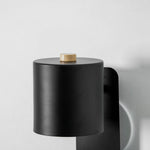 Cargar imagen en el visor de la Galería, Rotatable cylinder plug-in wall lamp