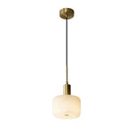Bild in Gallery-Viewer laden, Velia Eichel Alabaster Minimalistische Pendelleuchte