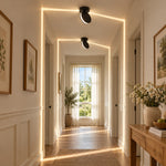 Charger l'image dans la visionneuse de galerie, Tilting Head Round Disc Aluminium Wall Light