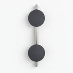 Cargar imagen en el visor de la Galería, Ripple Head Turning Disc Brushed Metal Wall Sconce
