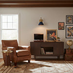 Charger l'image dans la visionneuse de galerie, Applique murale contemporaine en métal effilé Narix pour couloirs et chambres