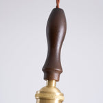 Load image into Gallery viewer, White Sculptural Glass Plug-In Pendant