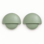 Cargar imagen en el visor de la Galería, Downward Beam Half Dome Aluminium Wall Light