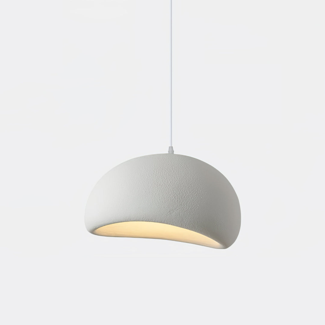 Sculptural Polystyrene Ceiling Pendant Light