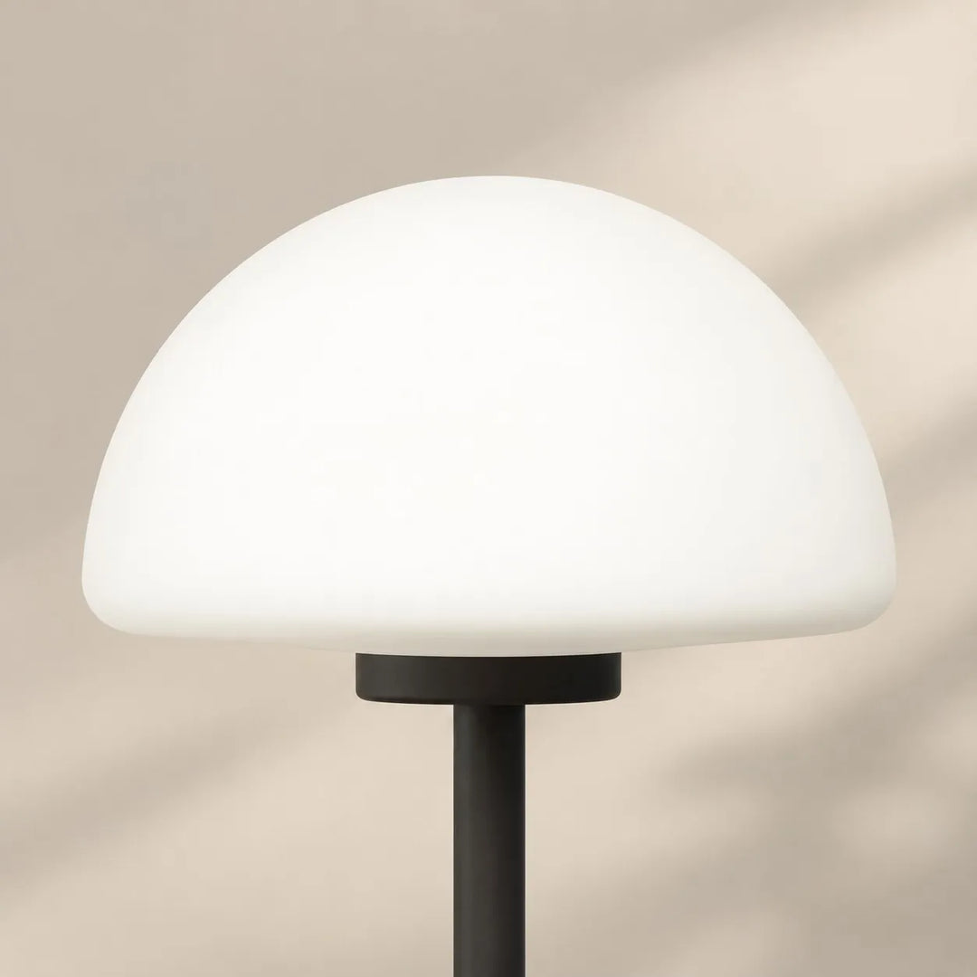 Modern Half-Moon Glass Wall Lamp