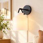 Bild in Gallery-Viewer laden, Hanton Modern Minimalist Nordic Plug-In Wall Sconce for Bathroom and Hallway