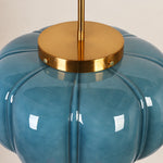 Charger l'image dans la visionneuse de galerie, Ribbed Glass Single-Light Dome Pendant Light