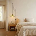 Bild in Gallery-Viewer laden, Leafy Gold Metal Glass Plug-In Pendant