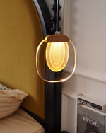 Bild in Gallery-Viewer laden, Clear Rippled Glass Plug-In Pendant