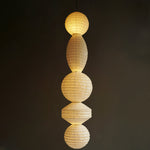 Bild in Gallery-Viewer laden, Stacked Paper Plug-In Pendant Lamp