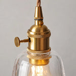Cargar imagen en el visor de la Galería, Glass Flower Vase Pendant Light