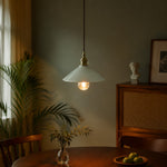 Bild in Gallery-Viewer laden, Ceramic pendant light in an indoor dining setting